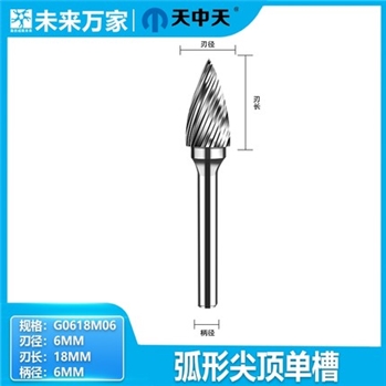 天中天钨钢锉刀打磨头合金硬质旋转锉金属木工雕刻刀G型未来万家